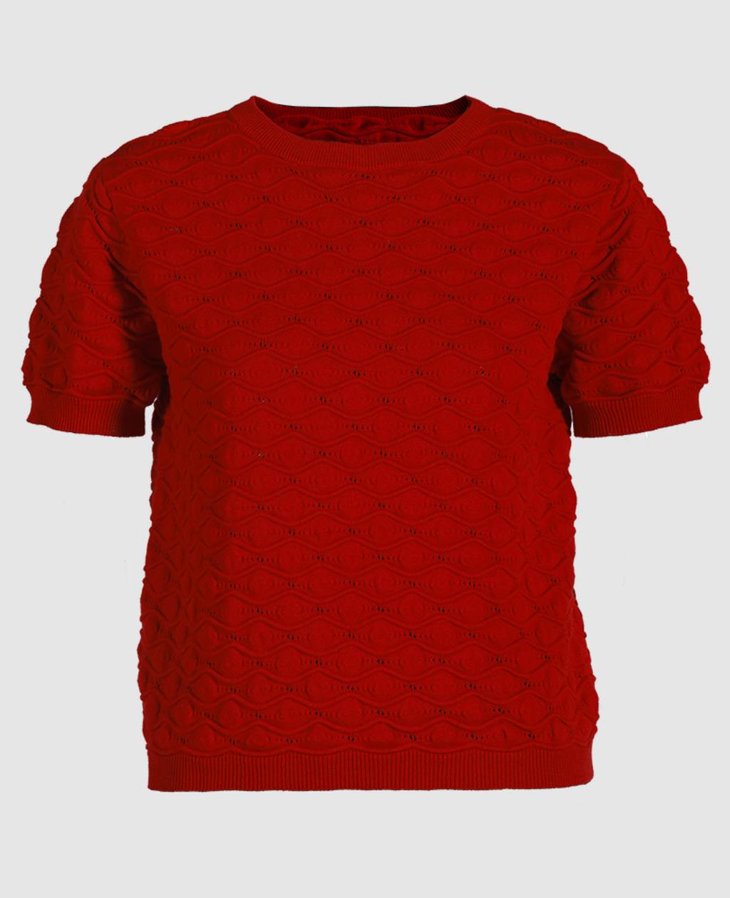 Modern Korean-Style Crew Neck Fashion Top