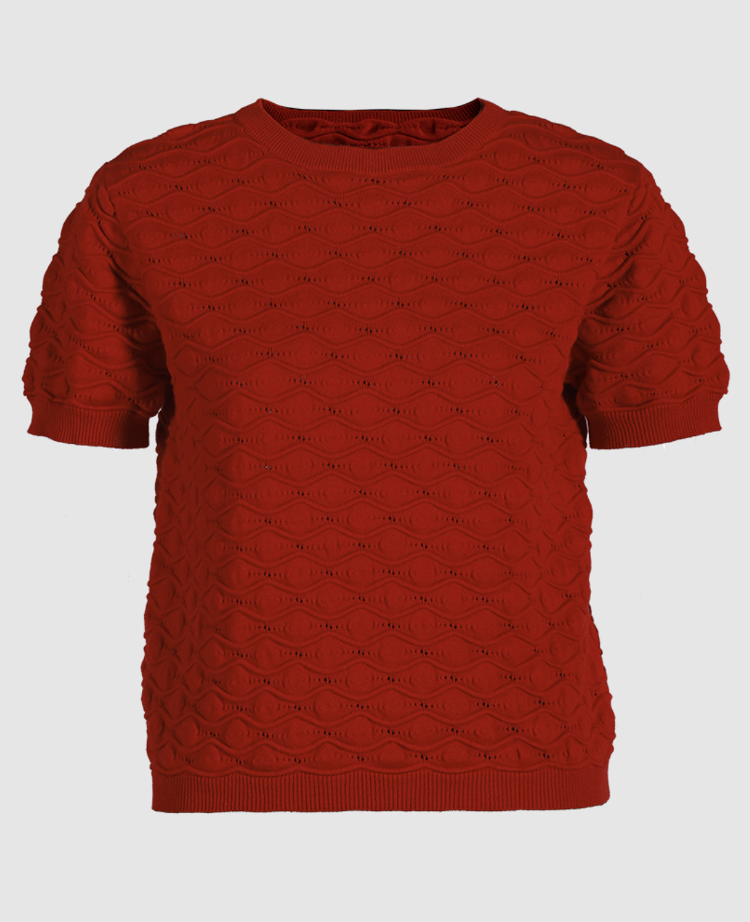 Modern Korean-Style Crew Neck Fashion Top