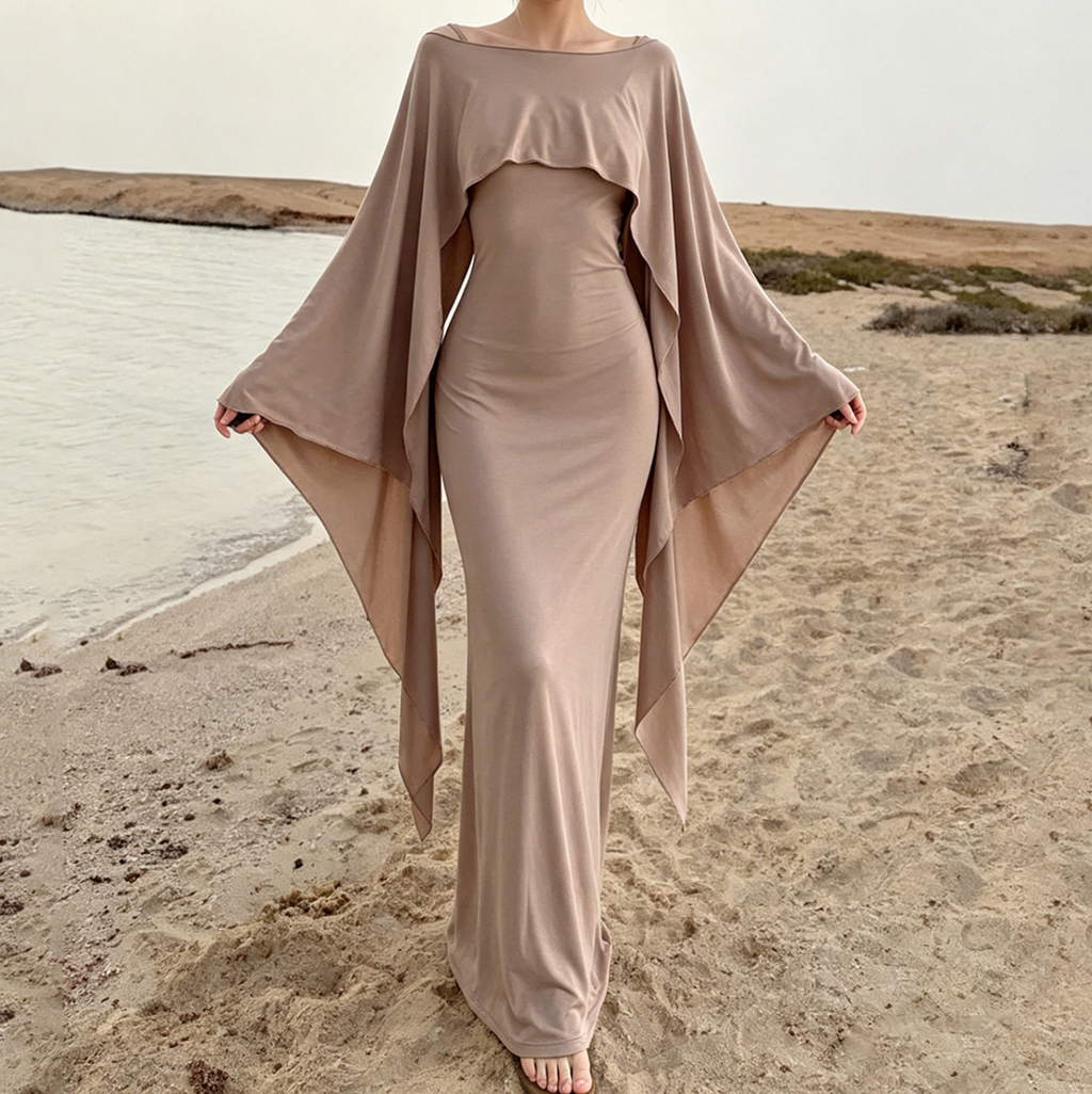 Elegant Backless Maxi Dress for Women